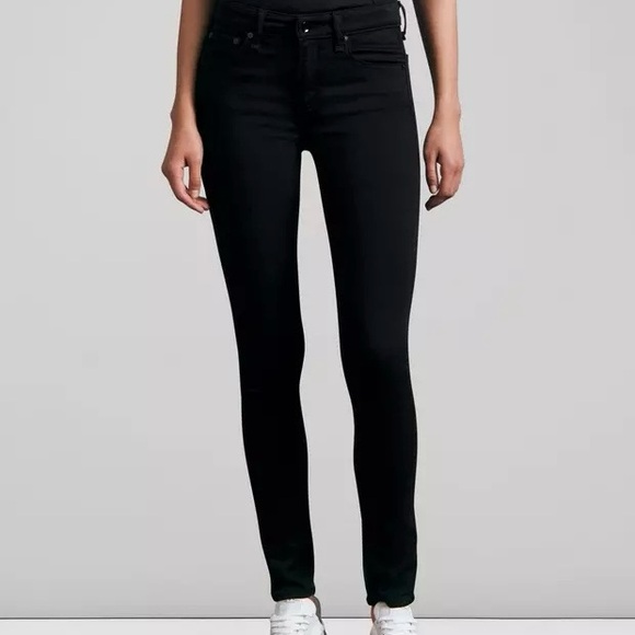 Rag & Bone | Cate Skinny Jeans in Black | Size 27 - Picture 5 of 5